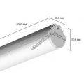Накладной алюминиевый профиль для светодиодных лент LD profile – 08, 29438